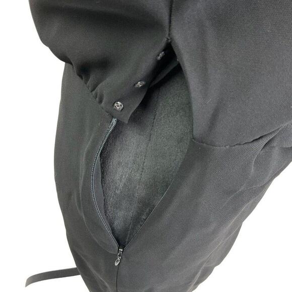 Diane Von Furstenberg Sleeveless Knee Length Black Dress Size 4 - Picture 5 of 7